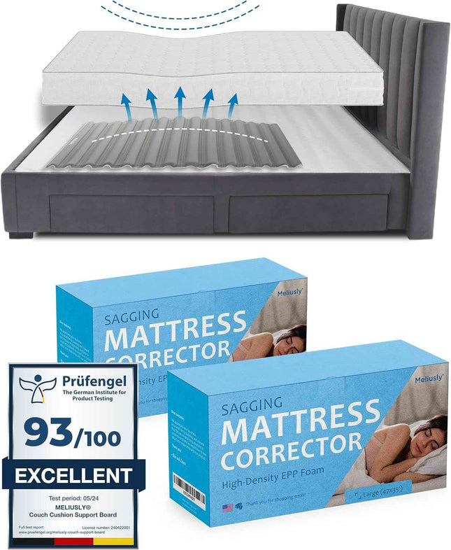 Premium Saggy Mattress Support (2X Large) Extra Firm Sagging Mattress Support Pa