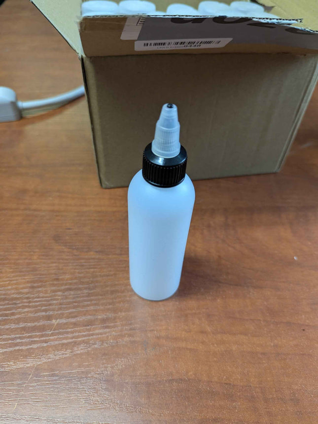 20 Pack Clear 2oz Bottles with Caps for Kitchen, Condiments, Homemade BBQ Sauce,