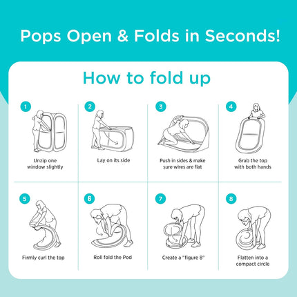 Under the Weather MyPod XL - Pop-Up Weather Pod, Protection from Cold, Wind and