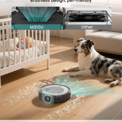 Lefant M310 Ultra Robot Vacuum and Mop, 6000Pa Suction with ToF Laser Navigation