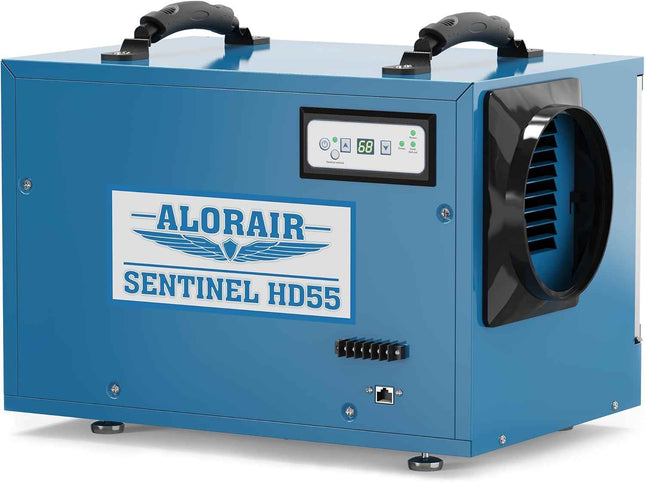 ALORAIR Commercial Dehumidifier 113 Pint, with Drain Hose for Crawl Spaces, Base