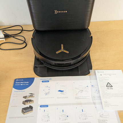 ECOVACS DEEBOT X9 PRO OMNI Robot Vacuum & Mop, 16600Pa Suction, OZMO Roller Self-Washing, LiDAR Navigation