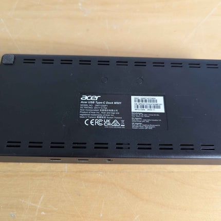 Acer USB Type-C Dock M501 | 1 x HDMI 2.0 Ports | 1 x Display Port 1.4 | 2 x USB