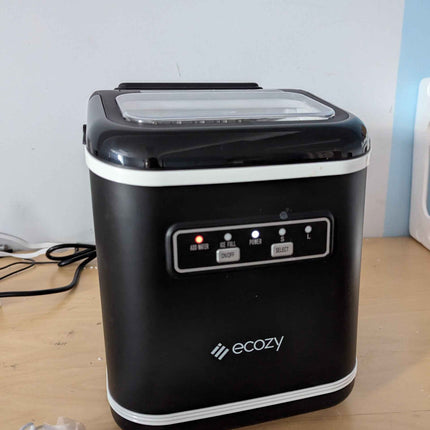 ecozy Smart Ice Makers Countertop, Portable Ice Maker with App Remote & Voice Co