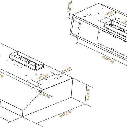 HisoHu 36 Inch Under Cabinet Range Hood with 900-CFM,4 Speed Gesture Sensing&Tou