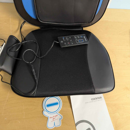 Comfier Shiatsu Back Massager with Heat -Deep Tissue Kneading Massage Seat Cushion, Massage Chair Pad for Full Back, Electric Body Massager for Home or Office Chair use,Valentine's Day Gift for Men,Women