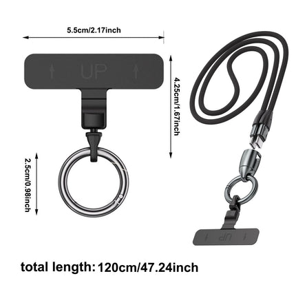 BotaniNest Phone Wrist Lanyard Built In 240W Type C Phone Lanyard Charging Fast