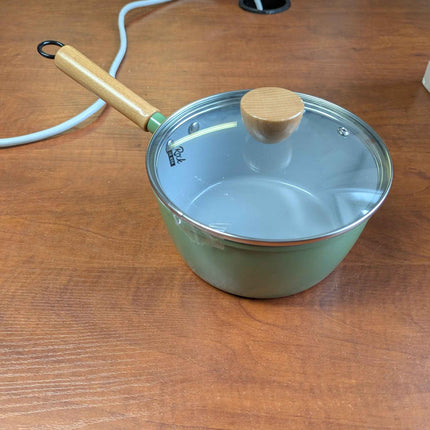 NO STEAMER ROCKURWOK Ceramic Nonstick Sauce Pan, 3 QT Pot with Steamer, Non Toxi