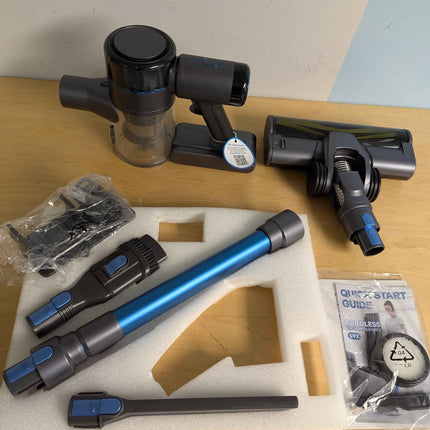 (No charger) Vacuum Cleaners for Home, 400W 45KPa 55 Mins Runtime Cordless Vacuu