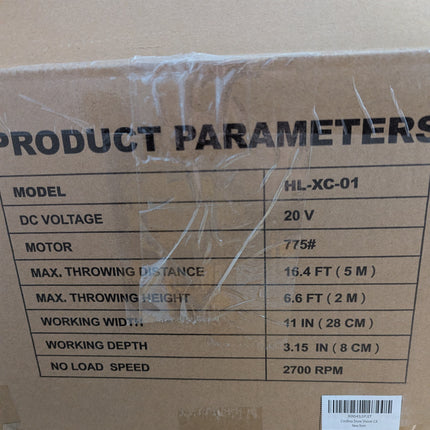 Cordless Snow Shovel Compatible with Dewalt 20V Max Battery, 11" Electric Snow B