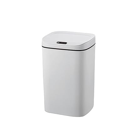 Smart Bin with Intelligent Sensor,Automatic Bathroom Can with Smart Lid, Easy an