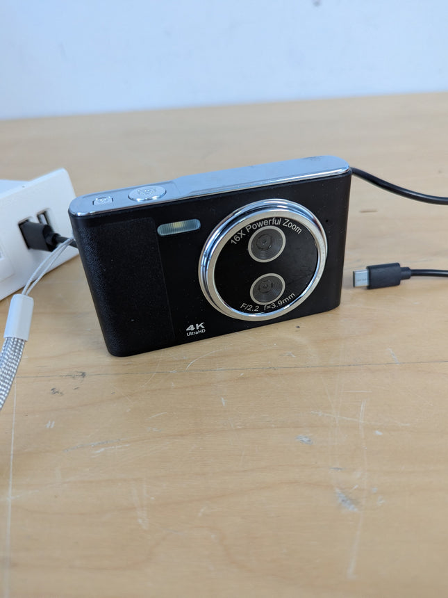 32GB Digital Camera Compact 48MP Autofocus 16X Digital Zoom Photo Camera: 2.8 In