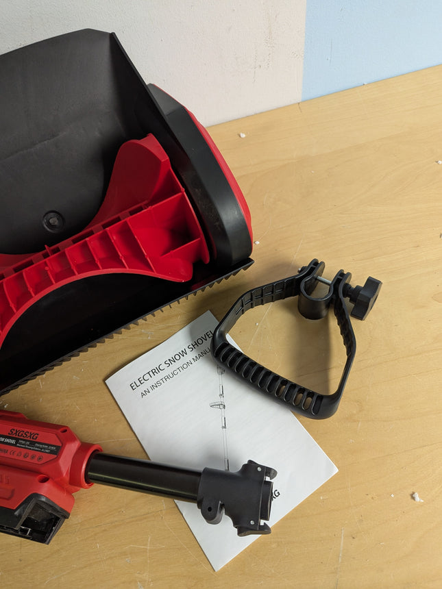 Electric Snow Shovel for Milwaukee M18 18V Battery, 11" Brushless Snow Blower wi