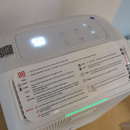 Dehumidifier for Basement with Drain Hose Max 34 Pints, KNKA 2500 Sq.Ft Dehumidi