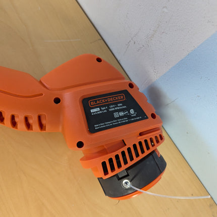 BLACK+DECKER Corded String Trimmer with Auto Feed, 4.4 Amp Motor, Edge Guide, 13