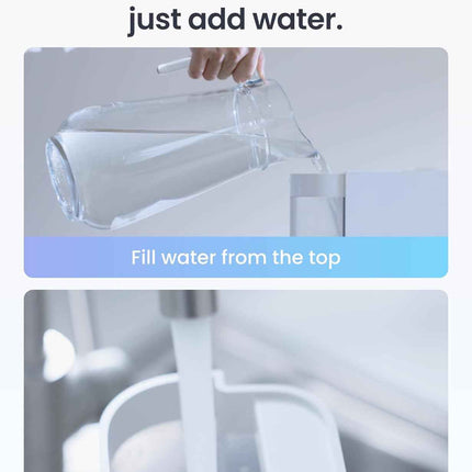 SwitchBot Evaporative Humidifier for Bedroom 4.5L, No Mist No White Dust, 750ml/