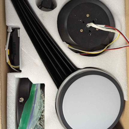 Ceiling Fans with Lights and Remote/APP Control, 41 inch Low Profile Flush Mount