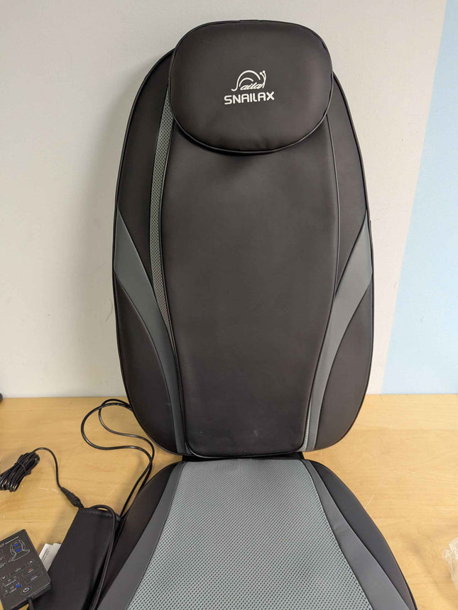 Snailax Back Massager with Heat, Shiatsu Massager Cushion, Massager Chair，Seat M
