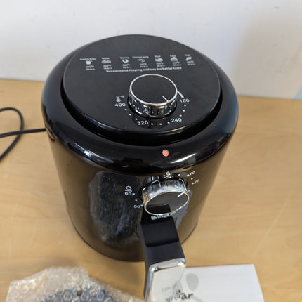 Bear Small Air Fryer 2.1 QT, Mini Airfryer Adjustable Time&Temp Control, Compact