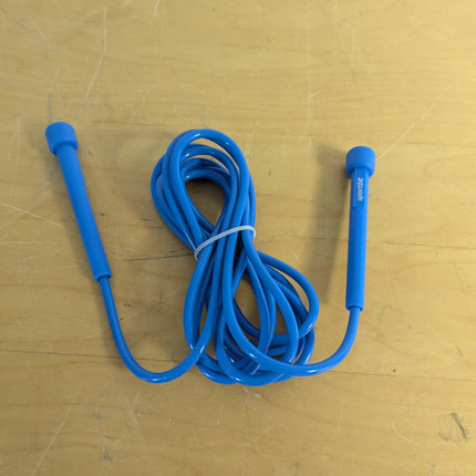 Jump rope blue adjustable abs plastic jump ropes