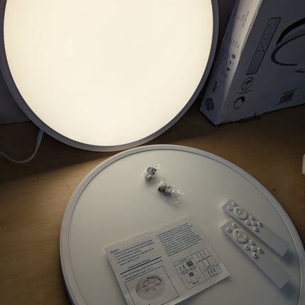 FAULTY LED Flush Mount Ceiling Light 20 Inch 40W 4350lm (remotes not working)