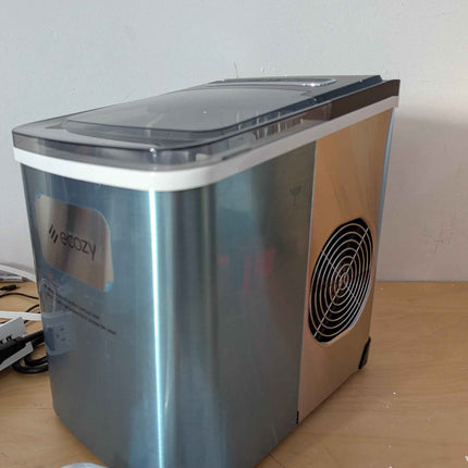 ecozy Portable Ice Maker Countertop, 9 Cubes Ready in 6 Mins, 26.5 lbs in 24 Hou