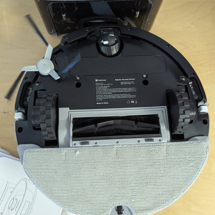 Redroad Robot Vacuum and Mop, 15000Pa, 90-Day Self-Emptying, Grey