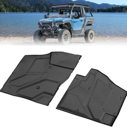 KEMIMOTO TPE Floor Mats Compatible with Polaris Xpedition XP/ADV/XP 5/ADV 5 2024