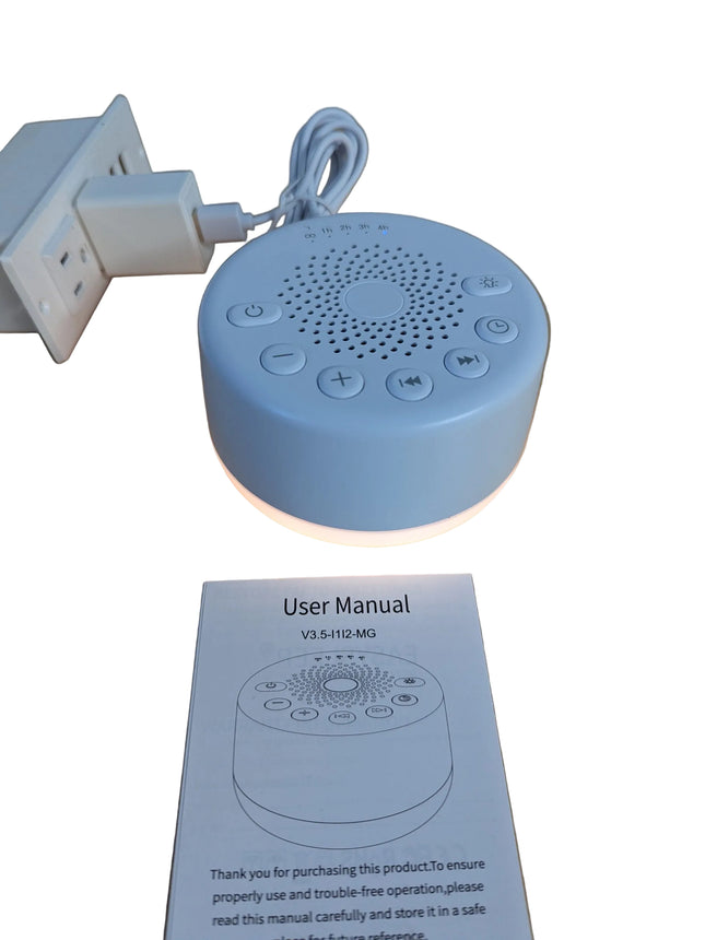 Easysleep Sound White Noise Machine with 25 Soothing Sounds and Night Lights Sou