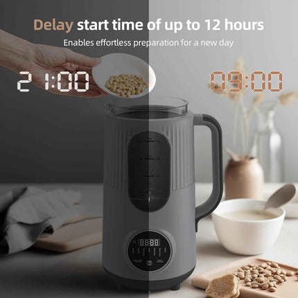 Zopehan Nut Milk Maker,35oz(1000ml) Automatic Soy Milk Maker for Homemade Almond