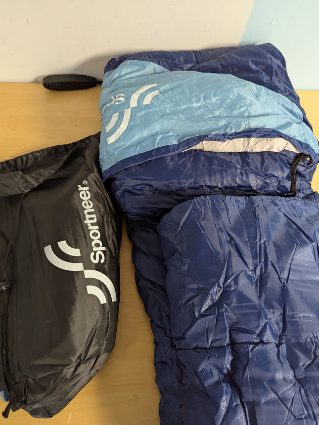 Sleeping Bag, Sportneer Sleeping Bags for Adults Kids 3 Seasons Warm Cold Weathe