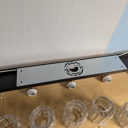 Aipsun Crystal Bathroom Vanity Light Black Bath Lighting Fixtures Modern Vanity