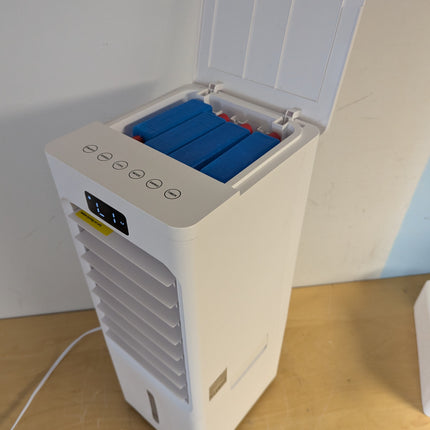 OEARE 3-in-1 Evaporative Air Cooler, 6L Windowless Portable Swamp Cooler with 4 Ice Packs, Remote & 12H Timer