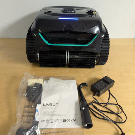 WYBOT C2 Cordless Robotic Pool Cleaner, App Control, 180 Min Runtime, Wall & Waterline Cleaning for Inground Pools