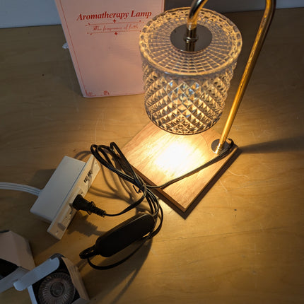 Candle Warmer Lamp, Candle Lamp Wax Warmer, Timer & Dimmer 7-Levels, Fits Cup Ja