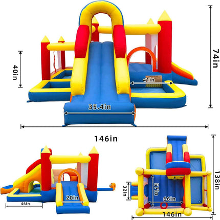Umbalir Inflatable Bounce House for Kids -Bouncy House Indoor & Outdoor Toddler