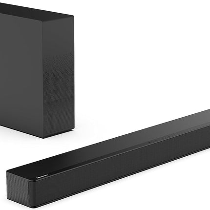 INCOMPLETE Hisense HS2100 2.1 Channel 240W Soundbar with Wireless Subwoofer, Dolby Audio (No Remote, No Cables)