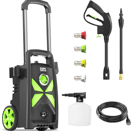 Electric Pressure Washer, SWIPESMITH 2800 Max PSI 2.4 GPM Power Washer with Tele
