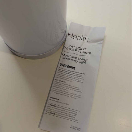 Bright Health 24 Inch Light Therapy Lamp - 10,000 LUX