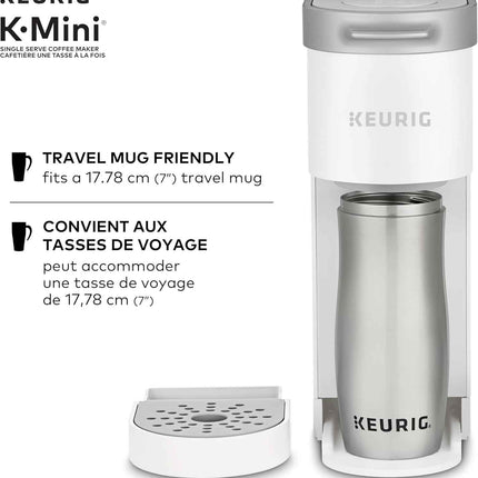 Keurig K-Mini Single Serve K-Cup Pod Coffee Maker, Featuring An Ultra-sleek Desi