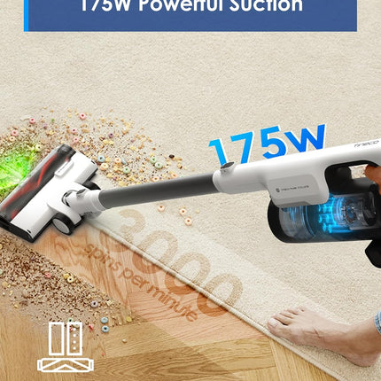 Tineco Pure ONE Station 5 Cordless Smart Vacuum with 2.5L Auto Dust Base, Full-P