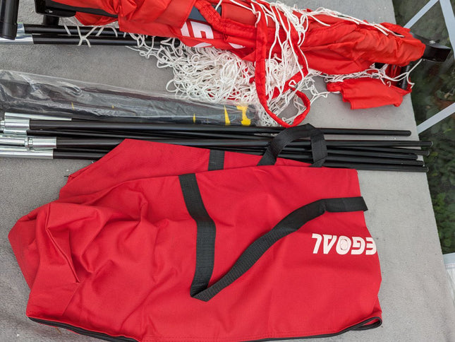 8x6FT BaseGoal Soccer Goal,Soccer Net,Soccer Goals for Backyard,with Bow Frame,C