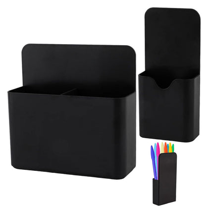 Magnetic Pen Holder Tissue Pens Pencils Markers Multifunctional Fridge Storage R