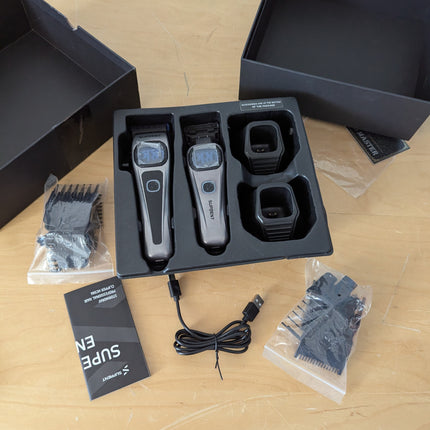 SUPRENT Professional Hair Clippers for Men - Barber Clippers & Zero-gapped Trimm