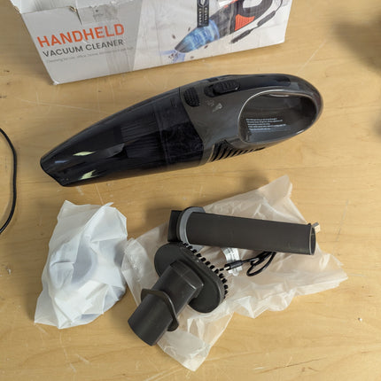Handheld Vacuum Cordless Rechargeable Small Car Vacuum with Powerful Suction Eas