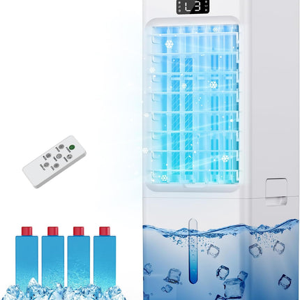 Windowless Portable Air Conditioners, 3-IN-1 Evaporative Air Cooler, 6L Swamp Co