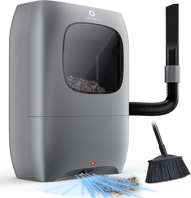 AIRTHEREAL T1 Touchless Vacuum Automatic Dustpan with 2 Operation Modes - Ultra