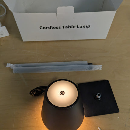 Rechargeable Table Lamps, Cordless Lamp with 6000mAh Battery Operated, Portable