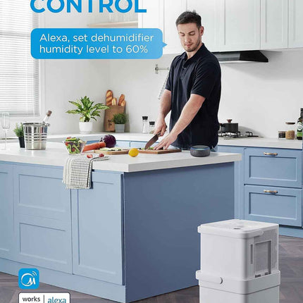 Midea Cube 20 Pint Dehumidifier for Basement and Rooms at Home for up to 1,500 S