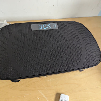 MERACH Vibration Plate Exercise Machine, Slim Vibration Plate with Real-Time Cal